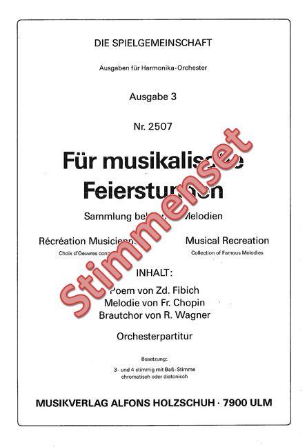 Für Musikalische Feierstunden